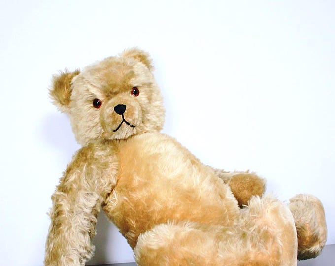 65 cm(26")Big>>OLD GERMAN TEDDY<< 1930's >>Bing?