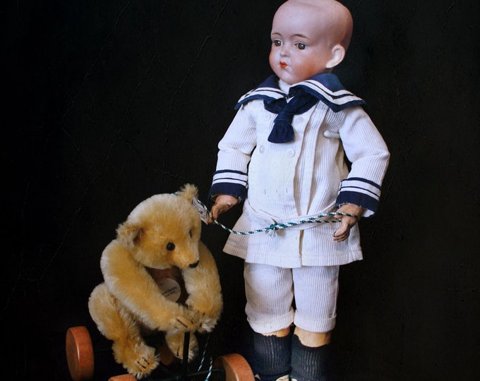 RARE<>Doll by De Fuisseaux<>F1/ca.1902-1912/BELGIUM ******