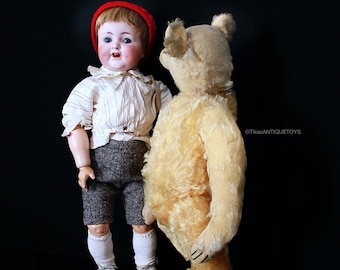 Antique Character Bisque Head doll by Alt,Beck & Gottschalck/ca.1912