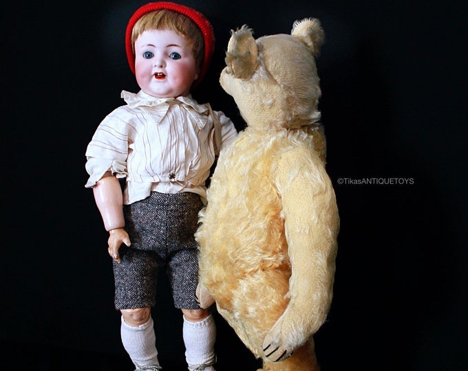 Antique Character Bisque Head doll by Alt,Beck & Gottschalck/ca.1912
