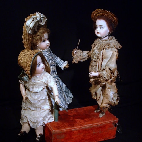 A German Alt Beck Gottschalck 361 bisque head doll, with jointed composite body A German Alt Beck Gottschalck 361 bisque head doll, with jointed composite body