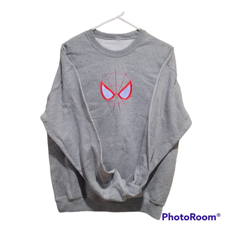 Custom Spiderman Crewneck Spiderman Sweatshirt Spiderman - Etsy