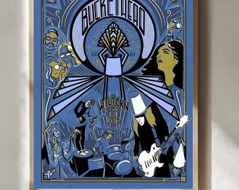 Buckethead Live at the Wiltern Dezember 12 2025 Los Angeles Poster