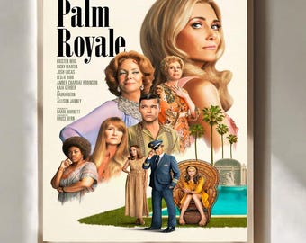 Palm Royale Show By Abe Sylvia 2024 Movie Poster