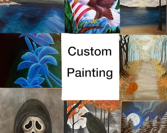 Pintura acrílica personalizada
