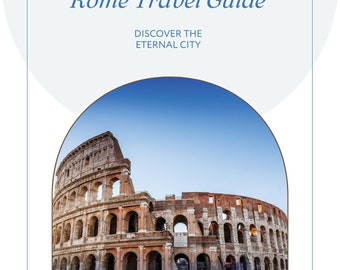 Rom Reiseführer - Stadtführer, Digitaler Reiseplaner, Italien Trip Planer, Italien Reise