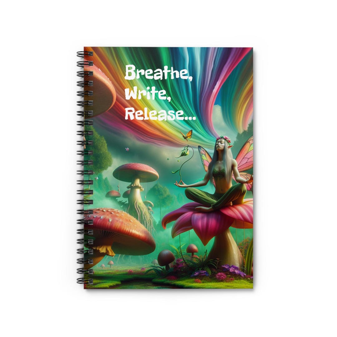Spiral Notebook - Ruled Line - Etsy