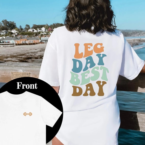 Funny Gym Leg Day Gifts For Gym Lovers Women's T-Shirt by Noirty Designs -  Pixels Merch