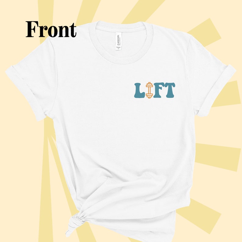 Retro Gym Pump Cover Printed Front and Back Weight Lifting Etsy