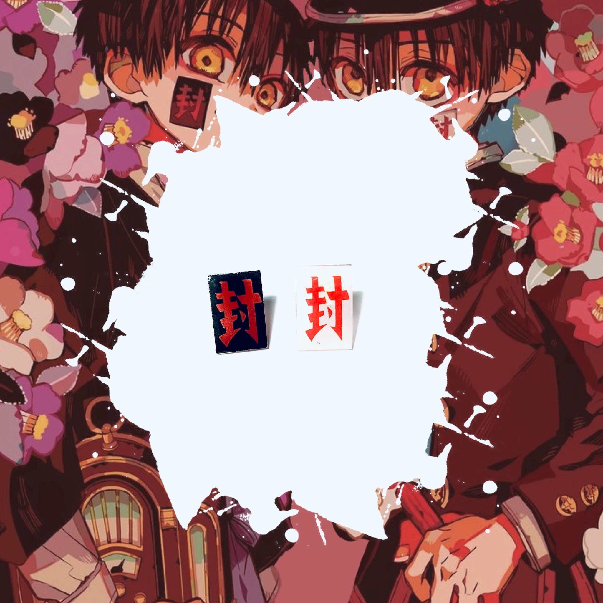 TBHK Tsukasa & Hanako Stud Earrings | JBHK Anime Earrings