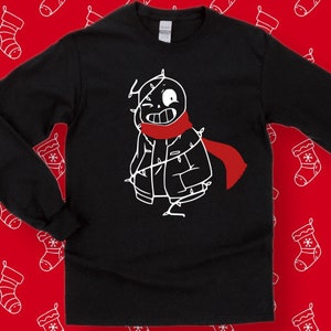 Undertale - Sans Video Game Shirt - Undertale Sans - Tapestry