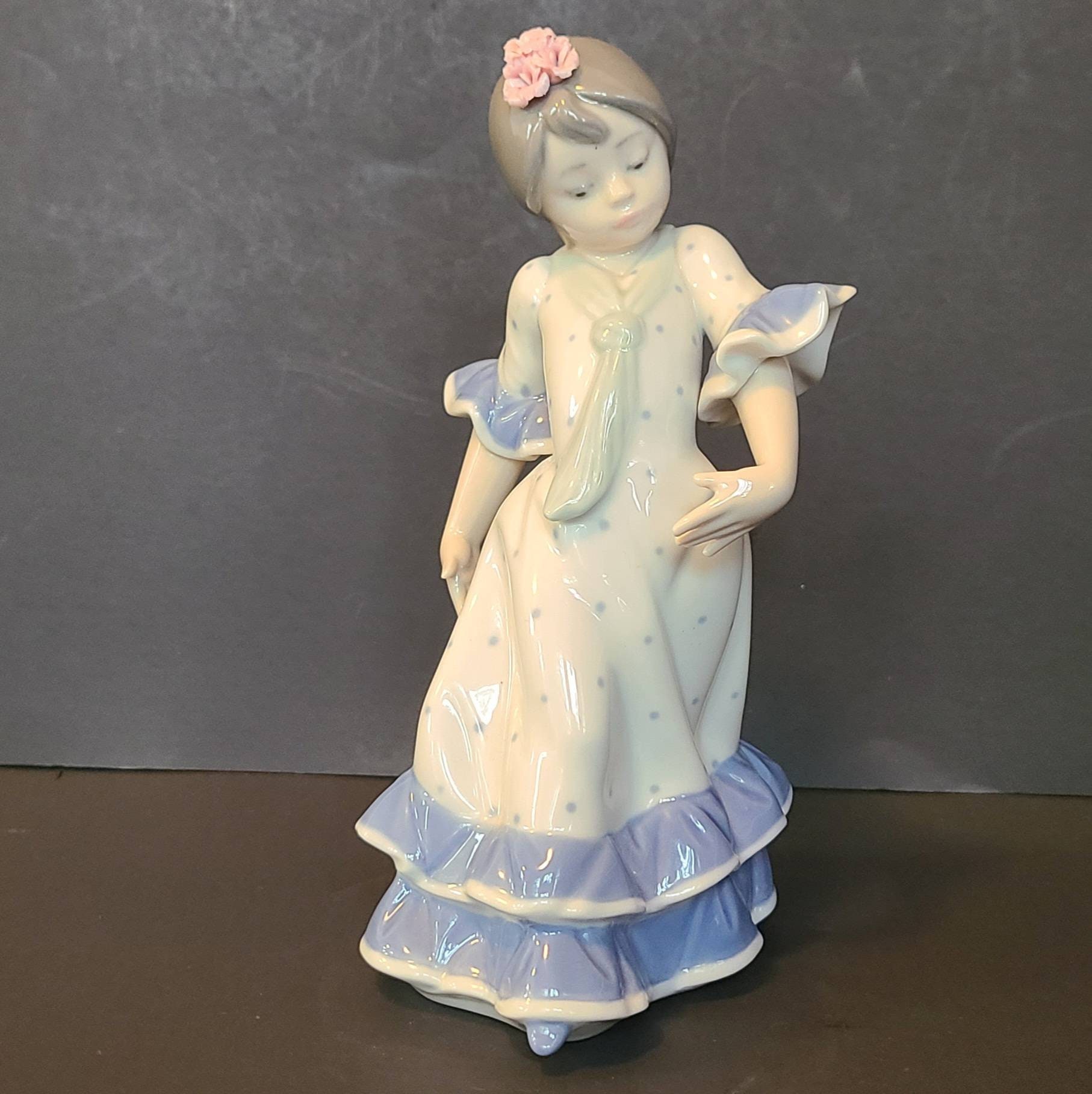 希少 リヤドロ LLADRO NAO BY #418 FLAMENCO BNIB Lady Flamenco