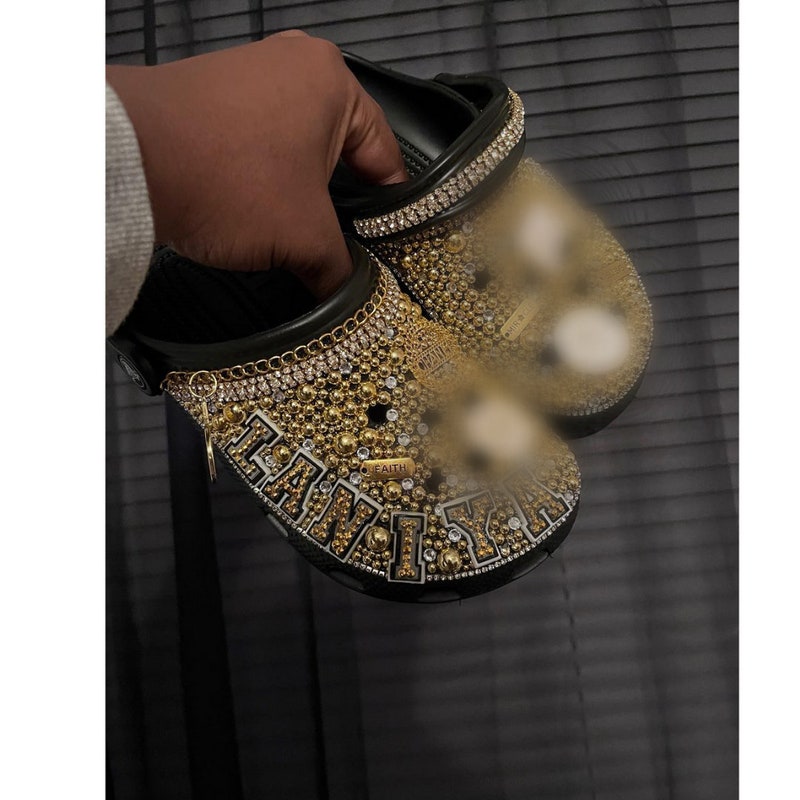bling crocs