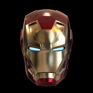 iron man mk46/mk42 mashup 3d print model with inner detail and motorization