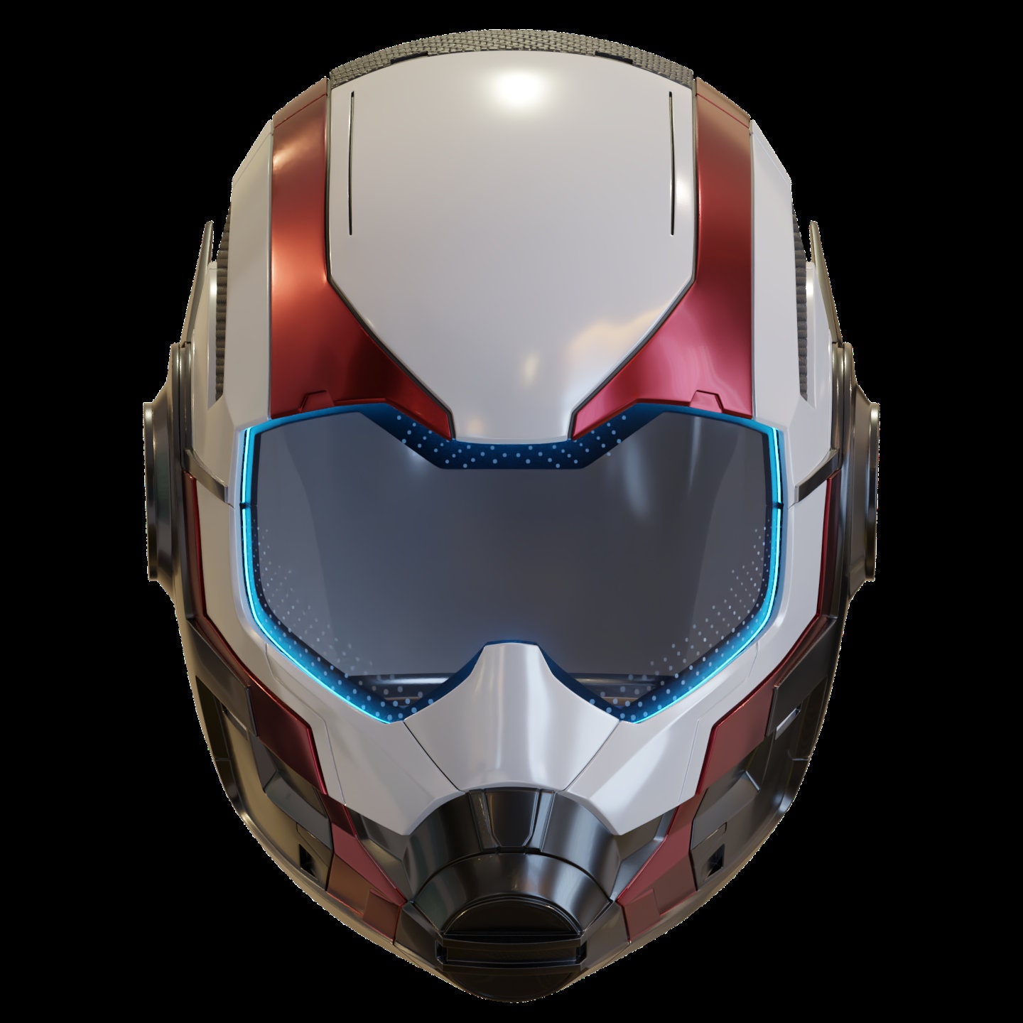 Motorized Ant-man Mk1 Helmet 3D Model