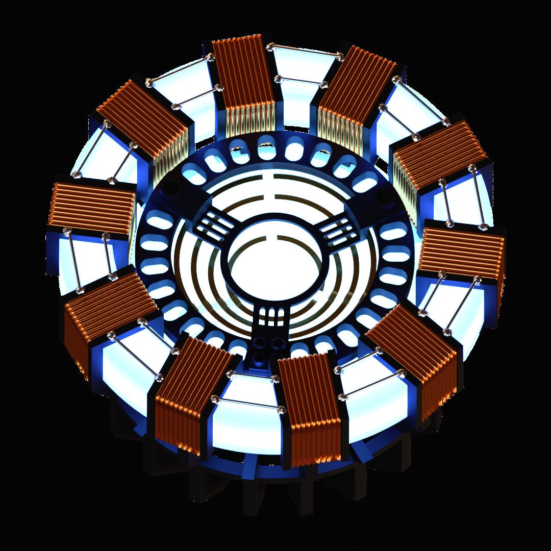 3Dプリント可能なアイアンマンMK1アークリアクター - Etsy 日本