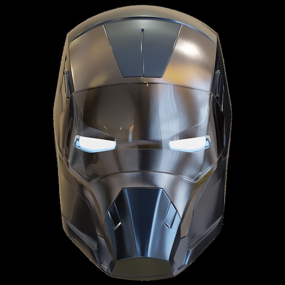 アイアンマン IRONMANMask アイアンマンヘルメット Silver Iron Man MK5 Helmet - Etsy