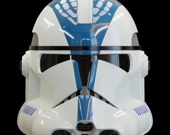 highly accurate Clone Trooper Phase 2 live action helmet 3d model