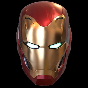 iron man mk80 3d printable model with full inner details and screwless motorization