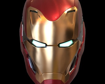 iron man mk80 3d printable model with full inner details and screwless motorization
