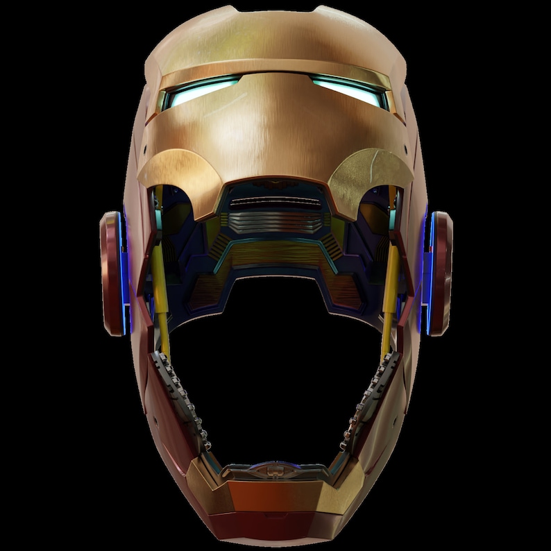 Iron Man MK7 Helmet STL 3D Print Model: Full Motorization - Etsy