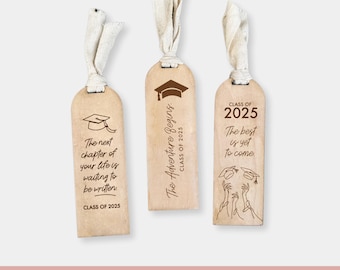 Pacchetto SVG di segnalibri per la laurea: file tagliati al laser della classe del 2025 (file digitale)