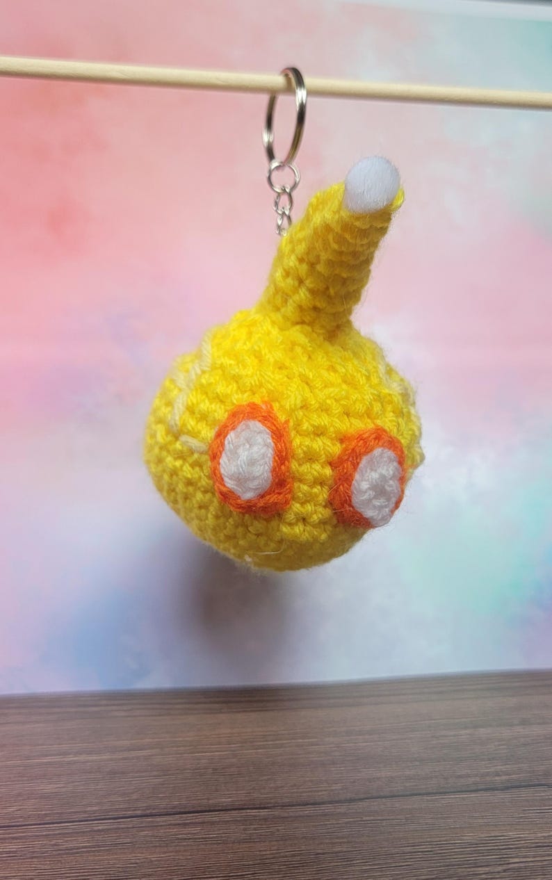 Elemental Slime Keychain [genshin Style] - Etsy
