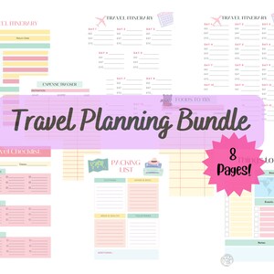 Travel Planning Bundle