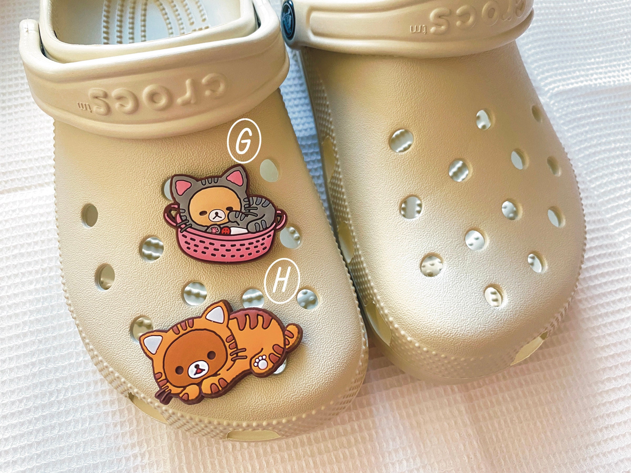 Rilakkuma Croc Charms Rilakkuma Jibbitz Rilakkuma Shoe Etsy Canada
