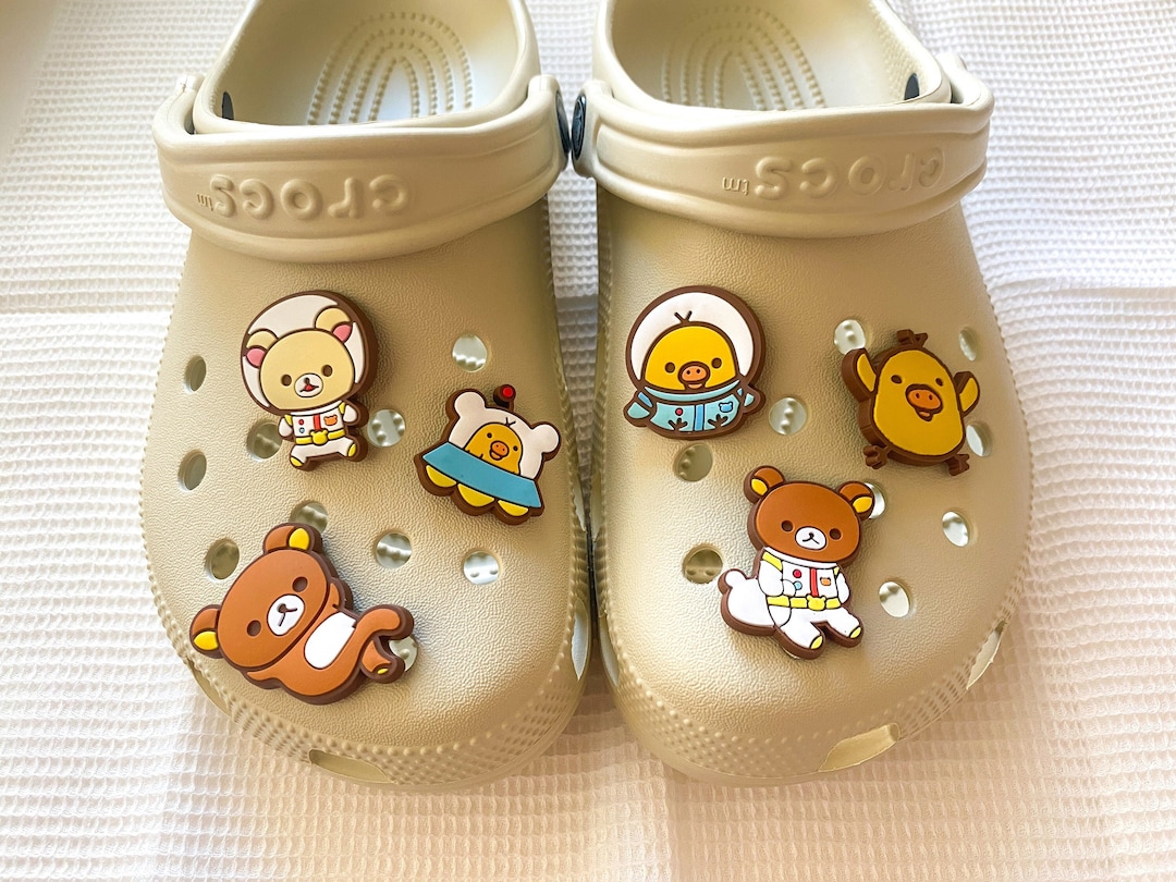 Rilakkuma Croc Charms Rilakkuma Jibbitz Rilakkuma Shoe Etsy Canada