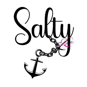 Salty Anchor PNG