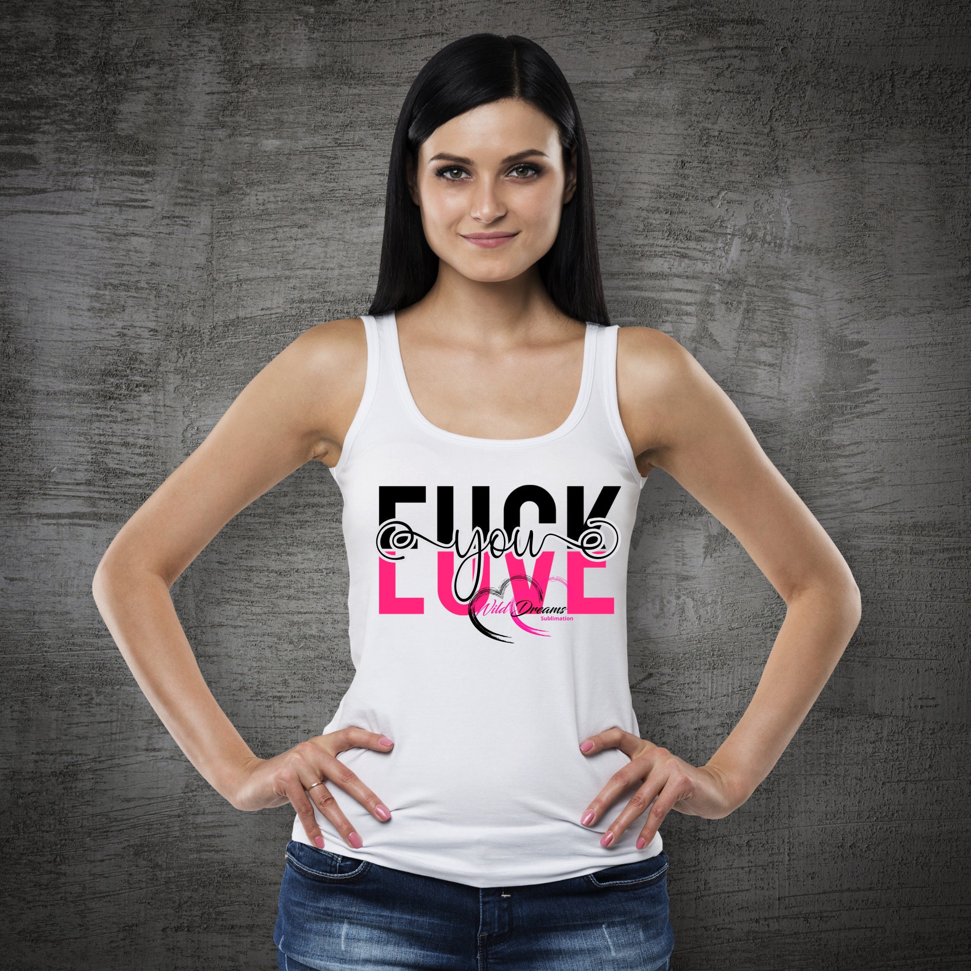 Fuck love you high quality png instant download to make shirts mugs