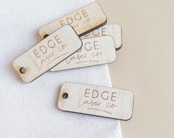 Rectangle Tags - Custom Laser Cut