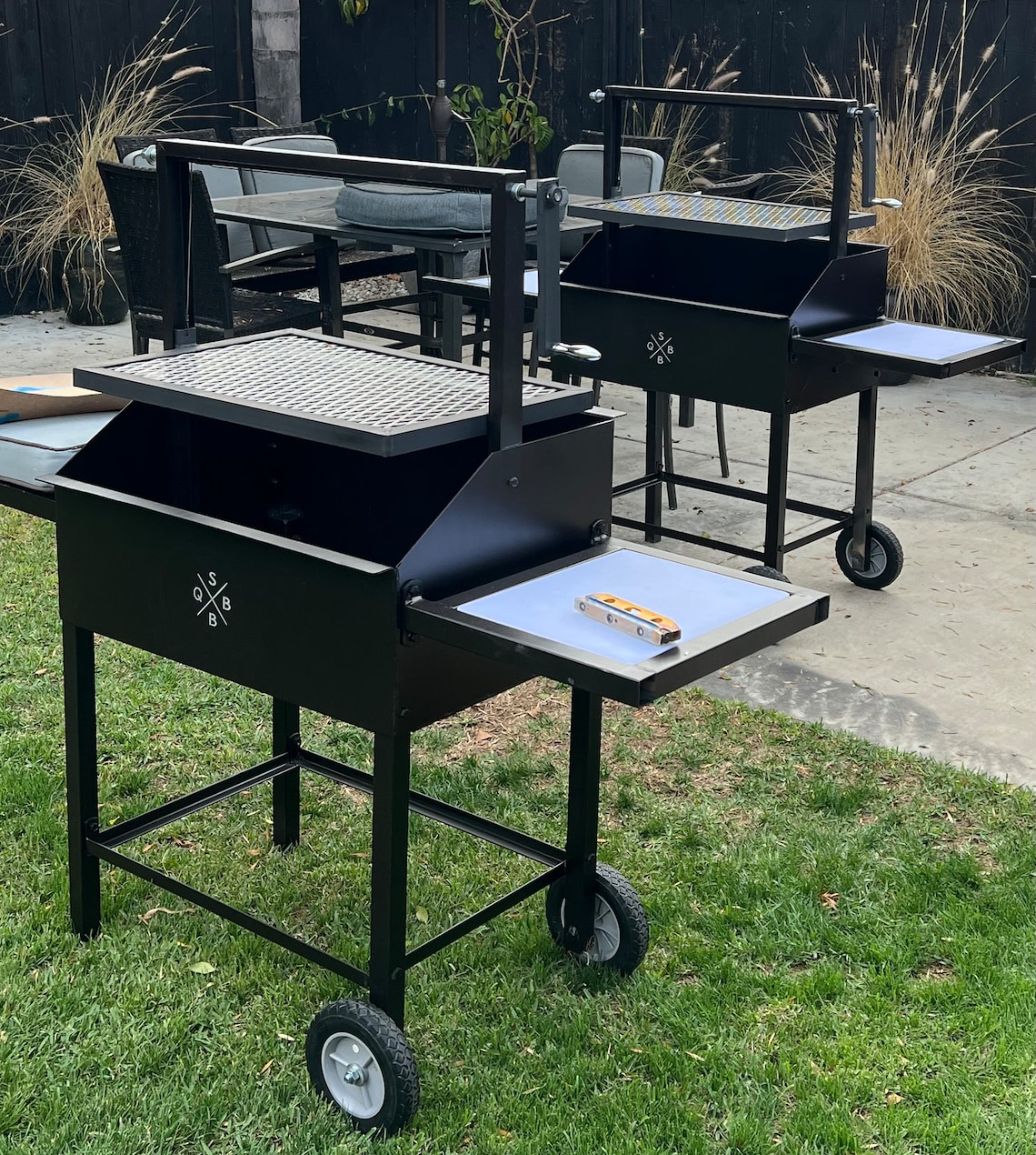 Santa Maria Style BBQ Grill Etsy