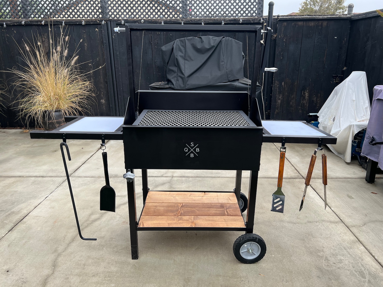 Santa Maria Style BBQ Grill Etsy