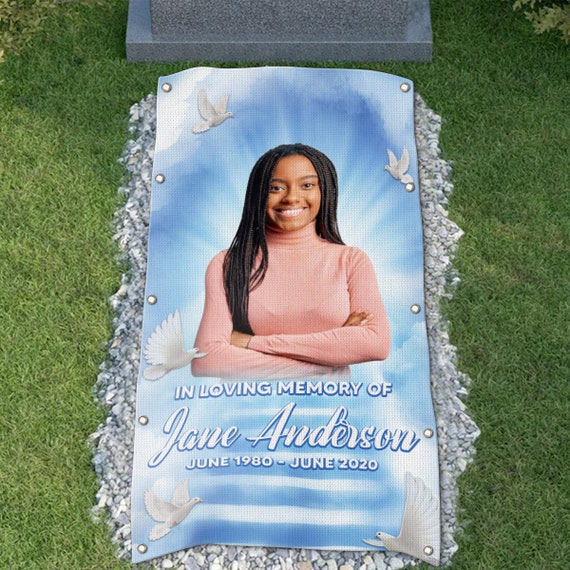Personalized memorial blanket new arrivals