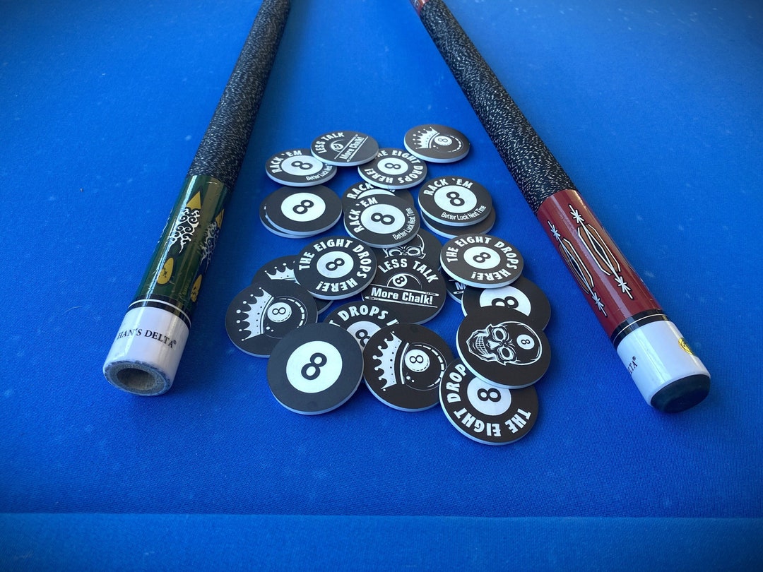 Pool Pocket Marker for Marking the Pocket for Game Winning Shots in 8
