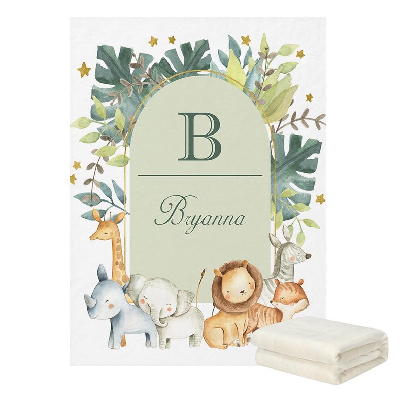 Jungle Safari Baby Boy Personalised Cot Crib Bedding Set Lion Etsy