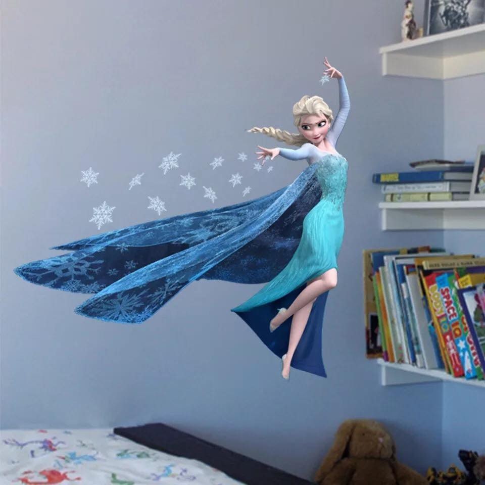 Frozen stickers for on sale wall