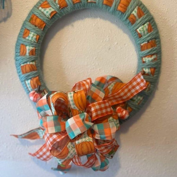 14 inch Yarn Wreath