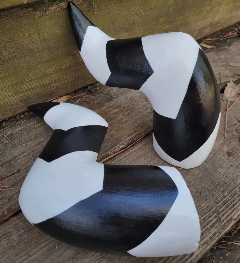 Striker Helluva Boss Inspired Lightweight Cosplay Horns Etsy New Zealand