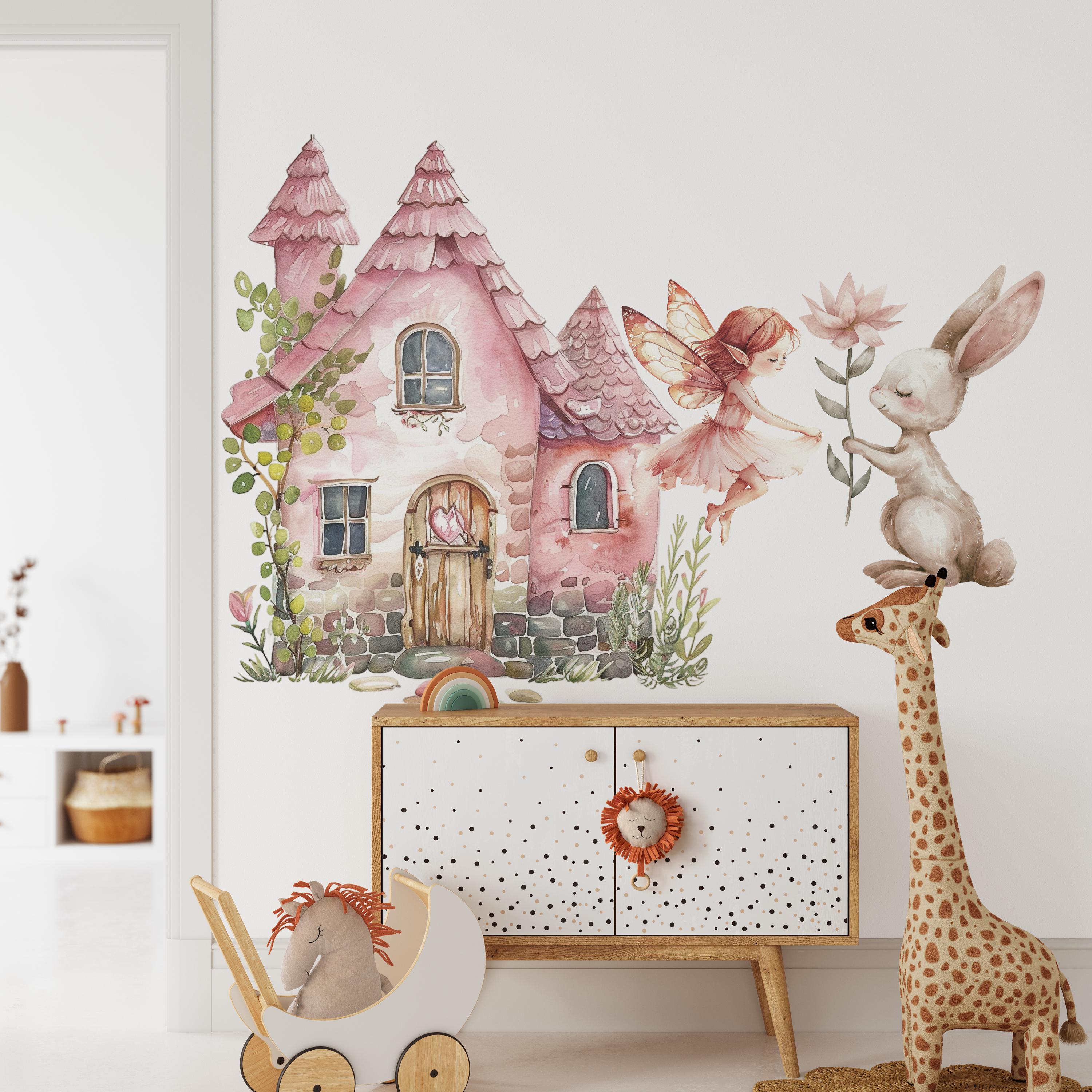 Fairy Wall Stickers, Fairy Wall Decals, Girls Room Decor, Fairy Wall ...