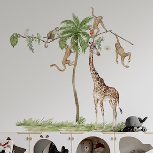 S.STIKERS TEMA SAVANNA ANIMALI 5F