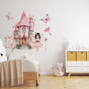 Fairy Wall Stickers, Fairy Wall Decals, Girls Room Decor, Fairy Wall ...