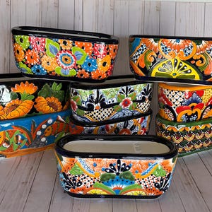 Oval Planters Talavera Collection