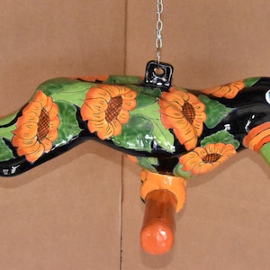 Hanging Toucan Orange Sunflowers