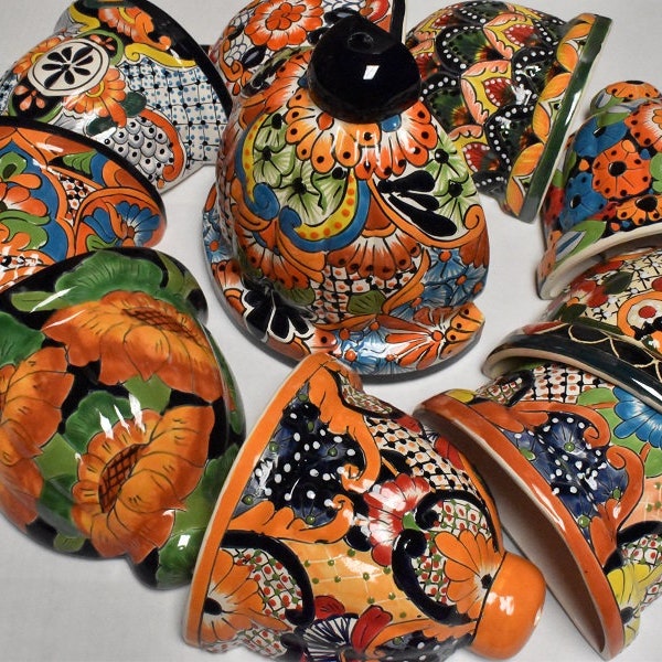 Collection of Wall Talavera Planters