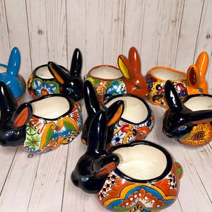 Rabbits Talavera Ceramic