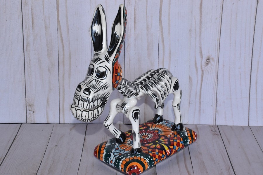 Day of the Dead Donkey - Etsy