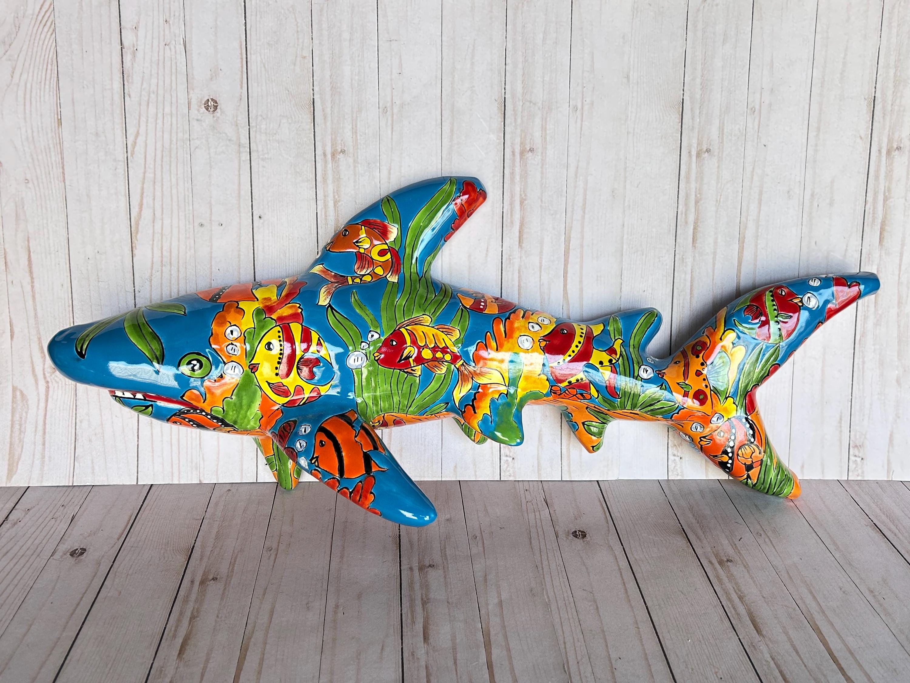 USA　ヴィンテージ　 バーウッド 　アニマルサーカストレイン ウォールデコ Talavera Mexican Animals Hanging - Etsy